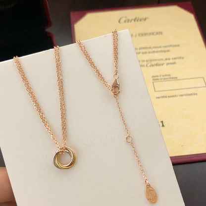 [sparkle Jewelery]TRINITY MINI NECKLACE