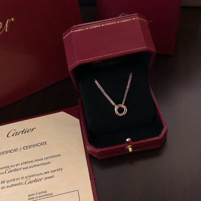 [sparkle Jewelery]TRINITY MINI NECKLACE