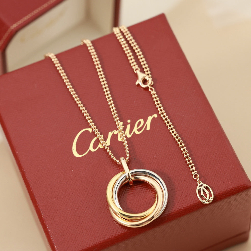 [sparkle Jewelery]TRINITY LARGE NECKLACE