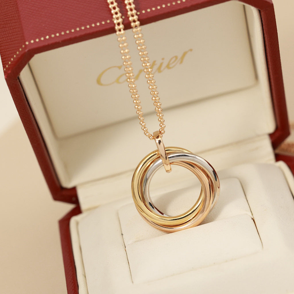 [sparkle Jewelery]TRINITY LARGE NECKLACE