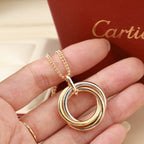 [sparkle Jewelery]TRINITY LARGE NECKLACE