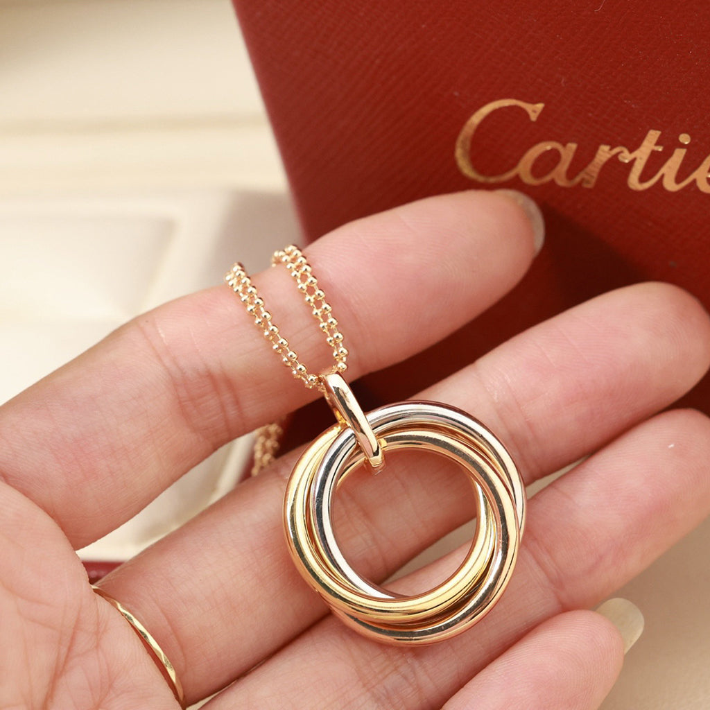 [sparkle Jewelery]TRINITY LARGE NECKLACE