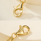 [sparkle Jewelery]TRINITY LARGE FULL DIAMOND  NECKLACE