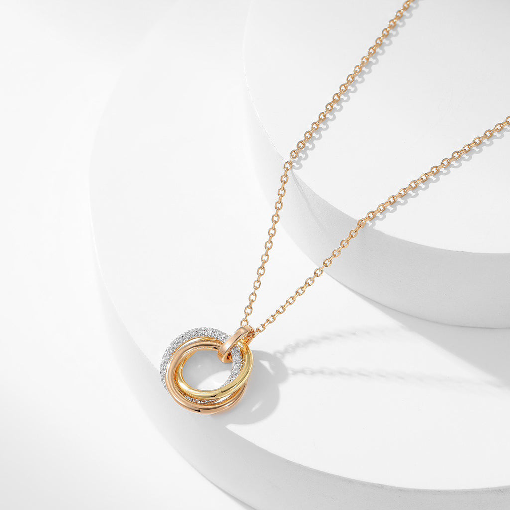 [sparkle Jewelery]TRINITY SMALL NECKLACE