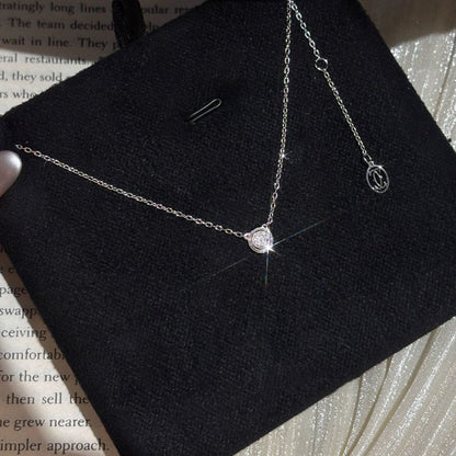 [sparkle Jewelery]DAMOUR DIAMOND NECKLACE