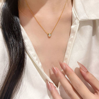 [sparkle Jewelery]DAMOUR DIAMOND NECKLACE