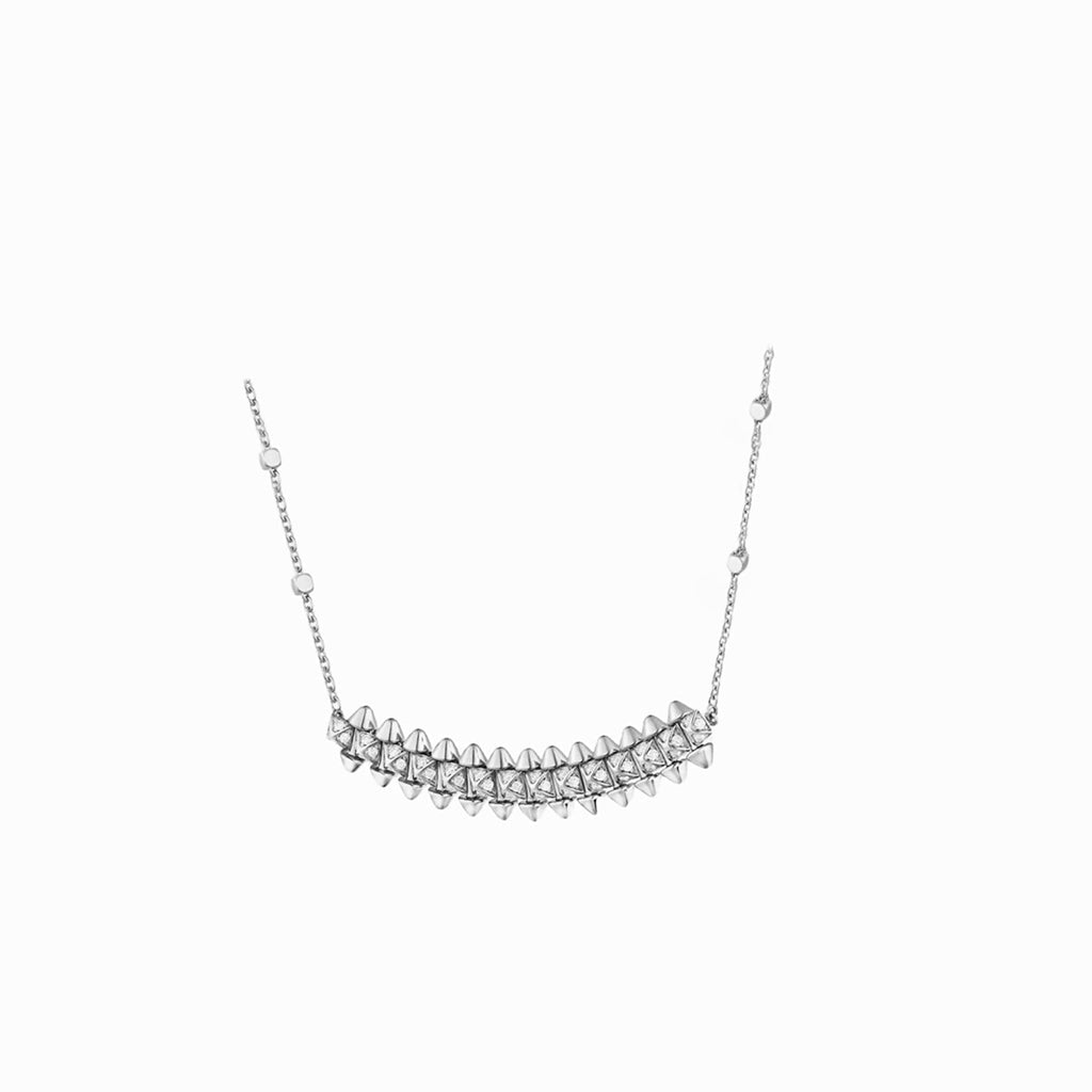 [sparkle Jewelery]CLASH  SMALL FULL DIAMOND NECKLACE