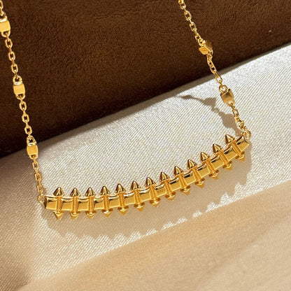 [sparkle Jewelery]CLASH  SMALL FULL DIAMOND NECKLACE