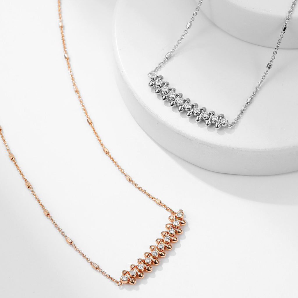 [sparkle Jewelery]CLASH  MEDIUM DIAMOND NECKLACE