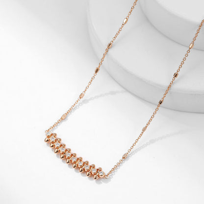 [sparkle Jewelery]CLASH  MEDIUM DIAMOND NECKLACE
