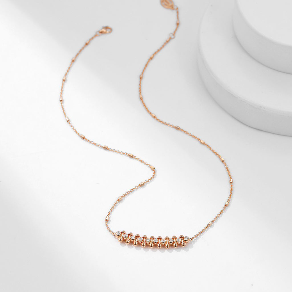 [sparkle Jewelery]CLASH  MEDIUM DIAMOND NECKLACE
