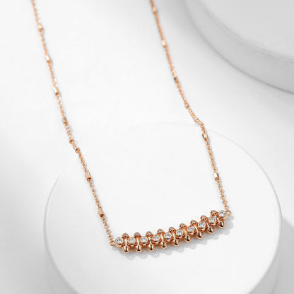 [sparkle Jewelery]CLASH  MEDIUM DIAMOND NECKLACE