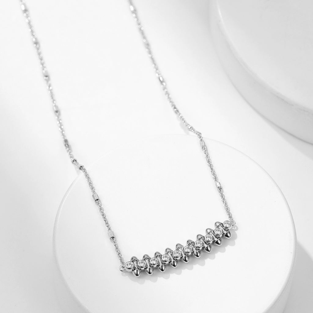 [sparkle Jewelery]CLASH  MEDIUM DIAMOND NECKLACE