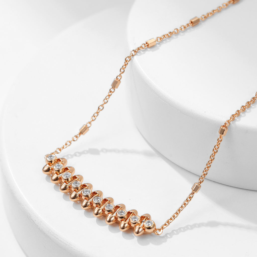 [sparkle Jewelery]CLASH  MEDIUM DIAMOND NECKLACE
