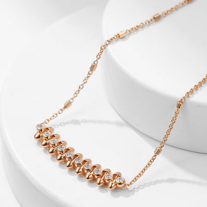 [sparkle Jewelery]CLASH  MEDIUM DIAMOND NECKLACE
