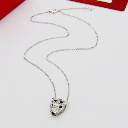 [sparkle Jewelery]PANTHERE FULL DIAMOND NECKLACE