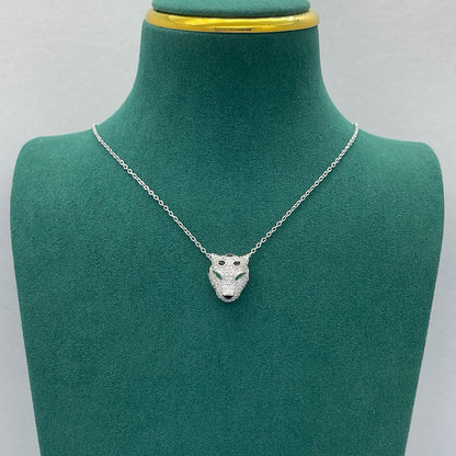 [sparkle Jewelery]PANTHERE FULL DIAMOND NECKLACE