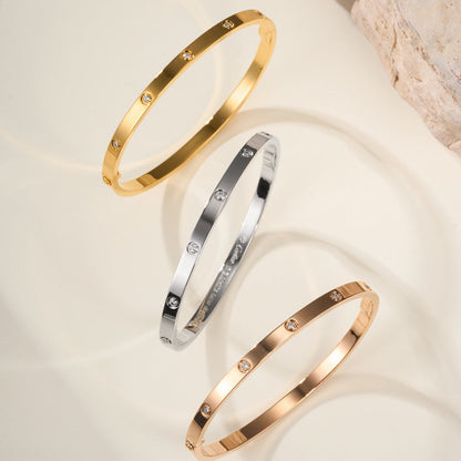 [sparkle Jewelery]LOVE BRACELET 3.65MM 10 DIAMONDS