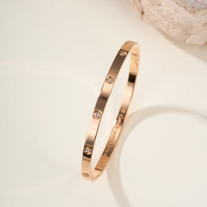 [sparkle Jewelery]LOVE BRACELET 3.65MM 10 DIAMONDS