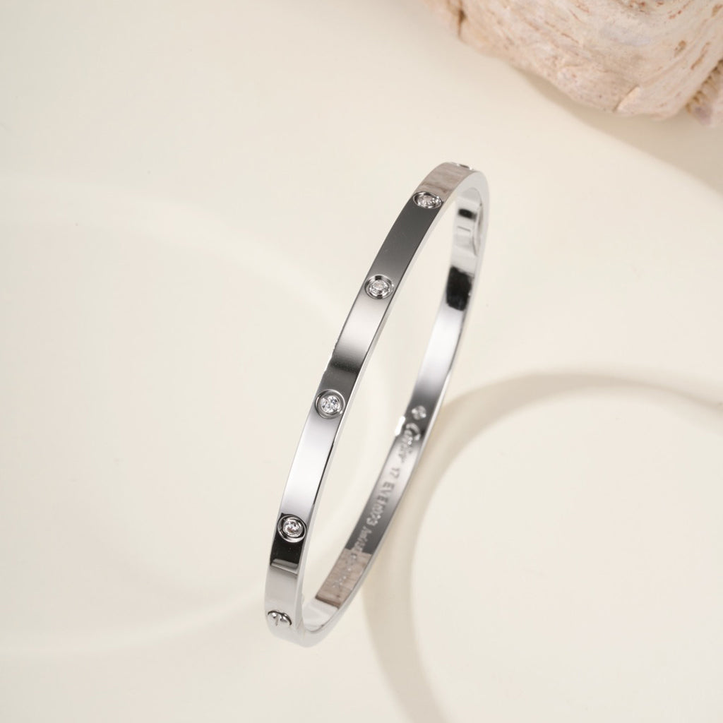 [sparkle Jewelery]LOVE BRACELET 3.65MM 10 DIAMONDS