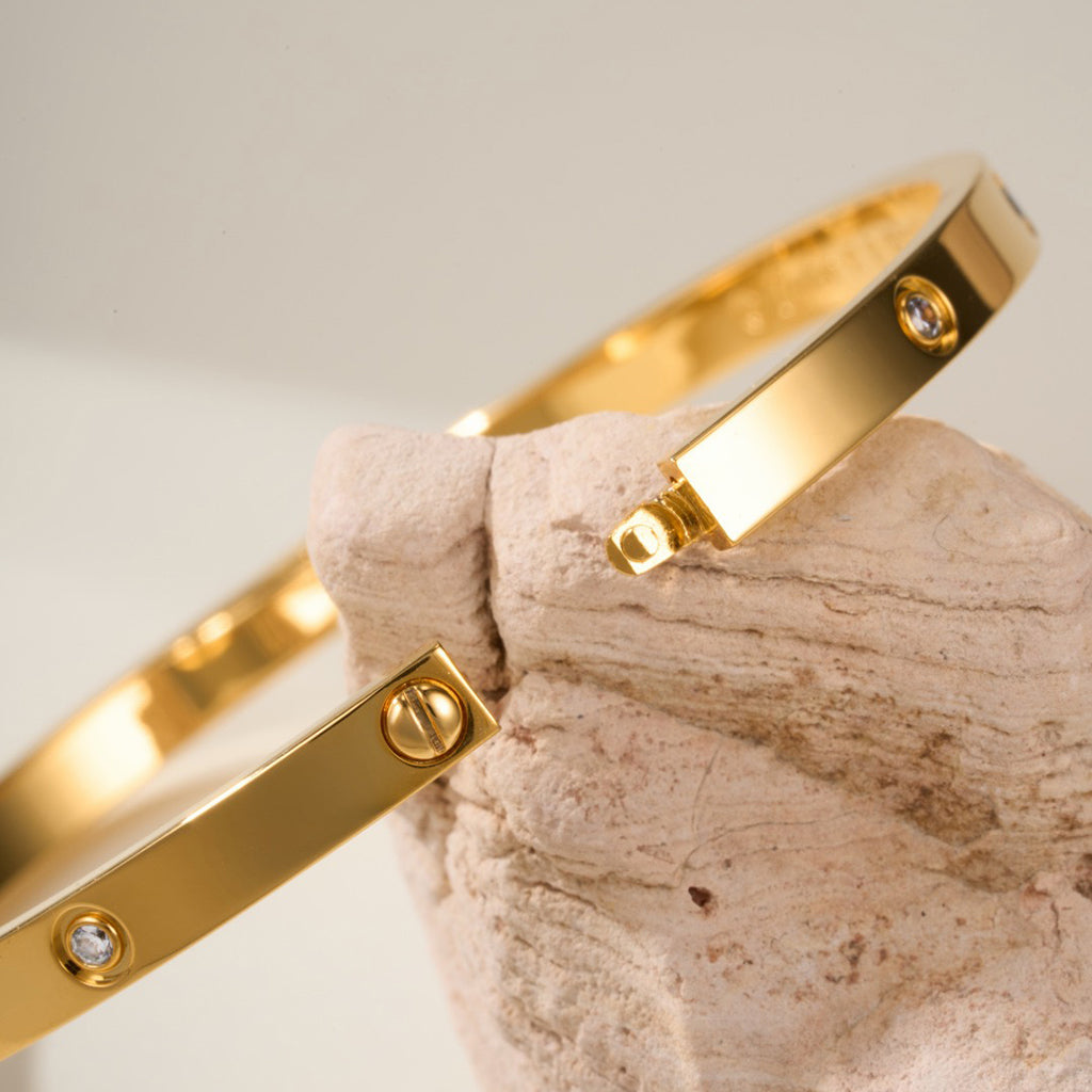 [sparkle Jewelery]LOVE BRACELET 3.65MM 10 DIAMONDS