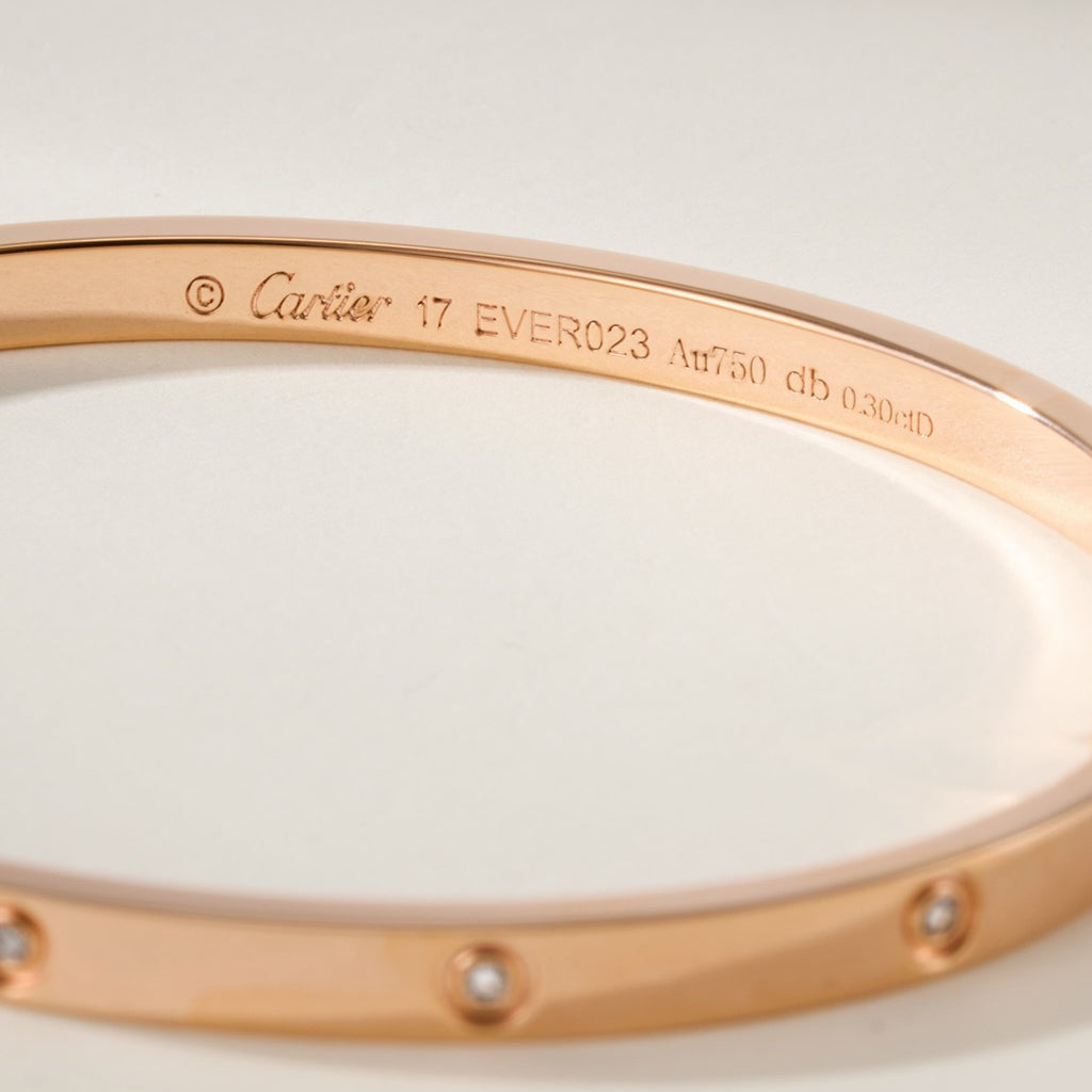 [sparkle Jewelery]LOVE BRACELET 3.65MM 10 DIAMONDS