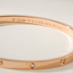 [sparkle Jewelery]LOVE BRACELET 3.65MM 10 DIAMONDS