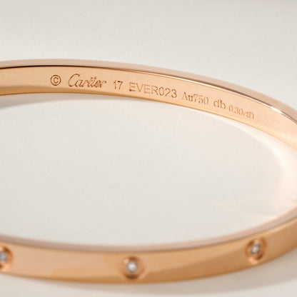 [sparkle Jewelery]LOVE BRACELET 3.65MM 10 DIAMONDS