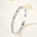 [sparkle Jewelery]LOVE BRACELET 4.8MM DIAMOND-PAVED