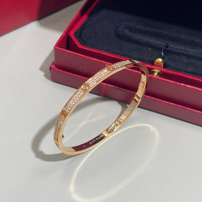 [sparkle Jewelery]LOVE BRACELET 3.65MM DIAMOND-PAVED