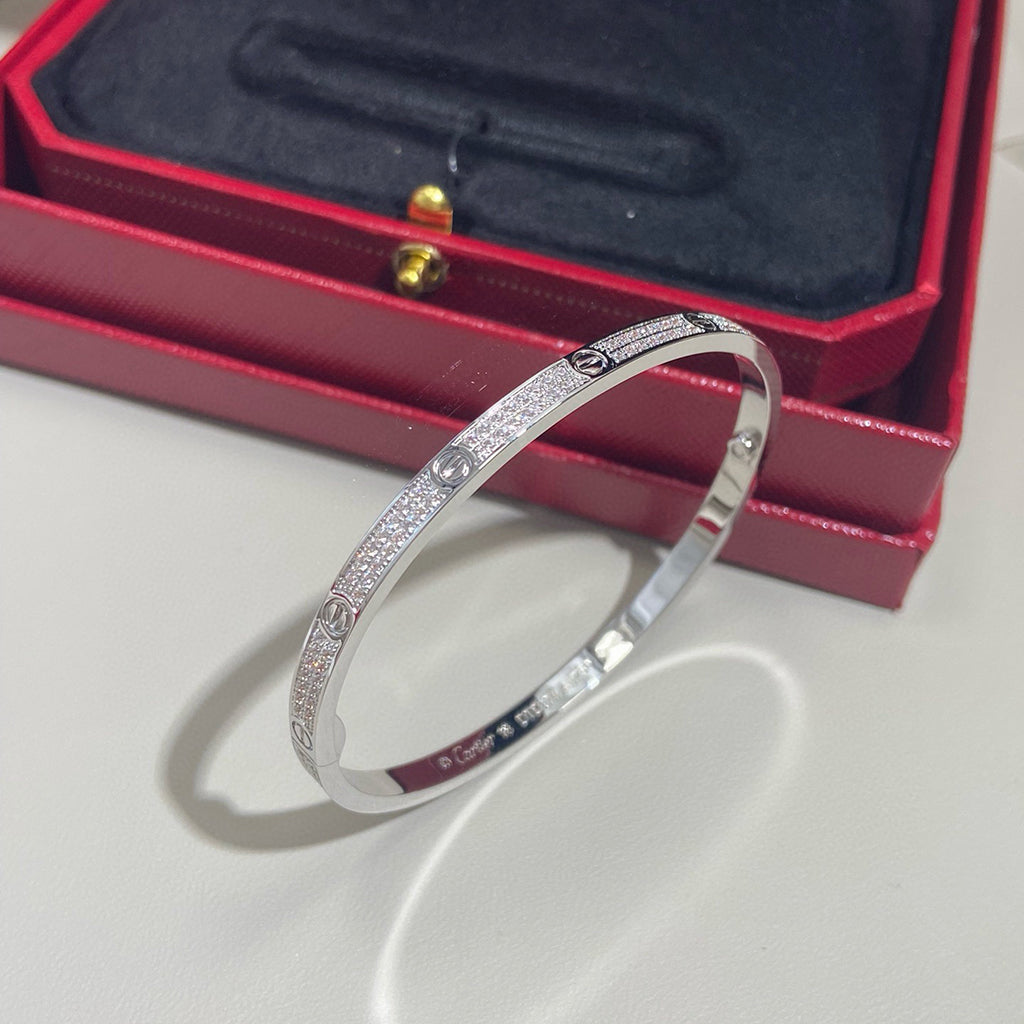 [sparkle Jewelery]LOVE BRACELET 3.65MM DIAMOND-PAVED