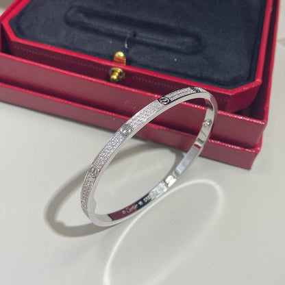 [sparkle Jewelery]LOVE BRACELET 3.65MM DIAMOND-PAVED