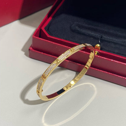 [sparkle Jewelery]LOVE BRACELET 3.65MM DIAMOND-PAVED