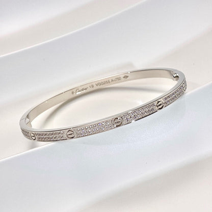 [sparkle Jewelery]LOVE BRACELET 3.65MM DIAMOND-PAVED