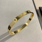 [sparkle Jewelery]LOVE BRACELET 6.1MM 4 DIAMONDS