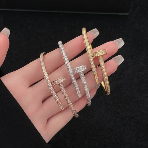 [sparkle Jewelery]JUSTE BRACELET 3.5MM ALL DIAMONDS