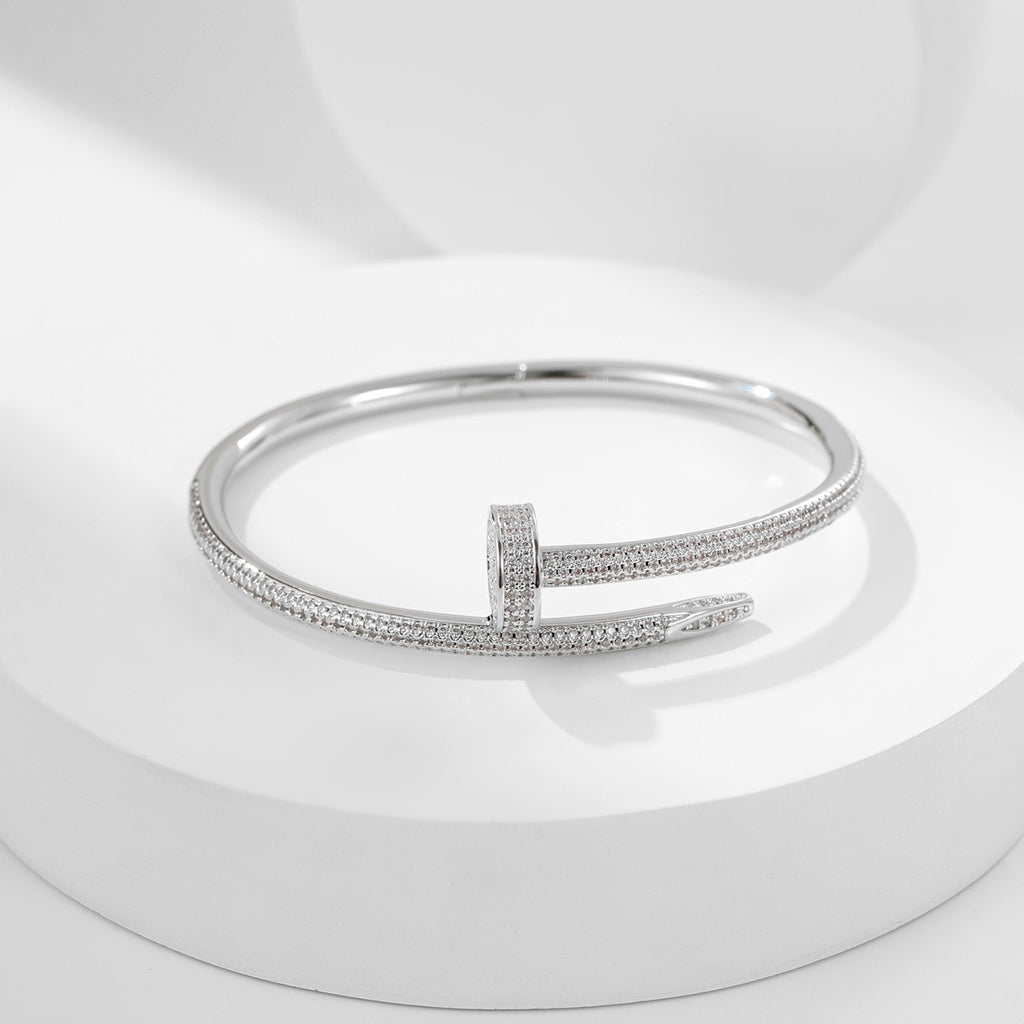 [sparkle Jewelery]JUSTE BRACELET 3.5MM ALL DIAMONDS