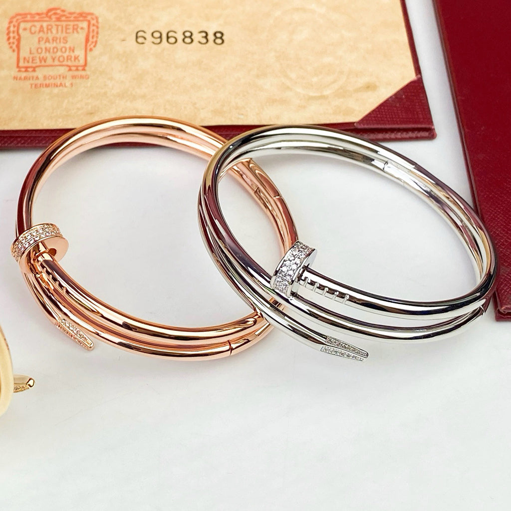 [sparkle Jewelery]JUSTE BRACELET 3.5MM DOUBLE ROW DIAMOND