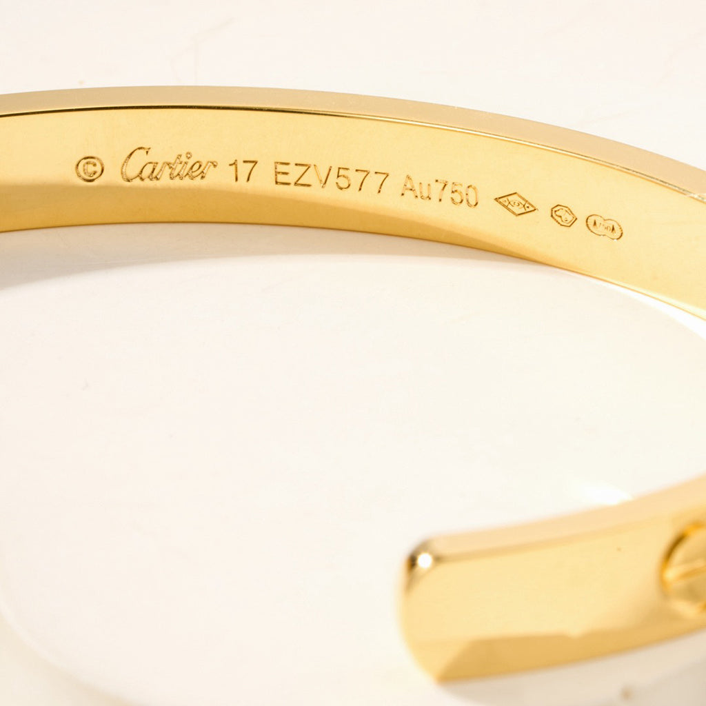 [sparkle] LOVE BRACELET 6.1MM OPEN CUFF