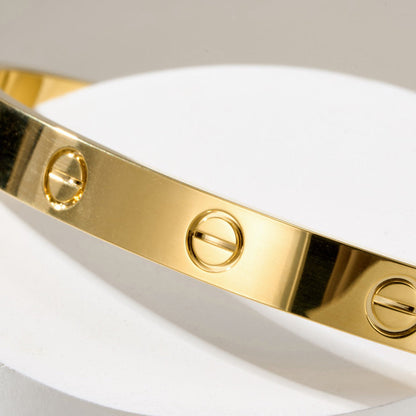 [sparkle] LOVE BRACELET 6.1MM OPEN CUFF