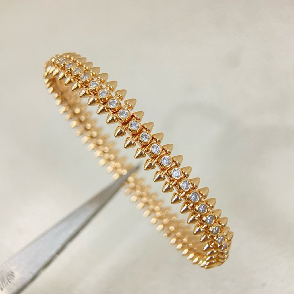 [sparkle Jewelery]CLASH  BRACELET 8MM DIAMONDS