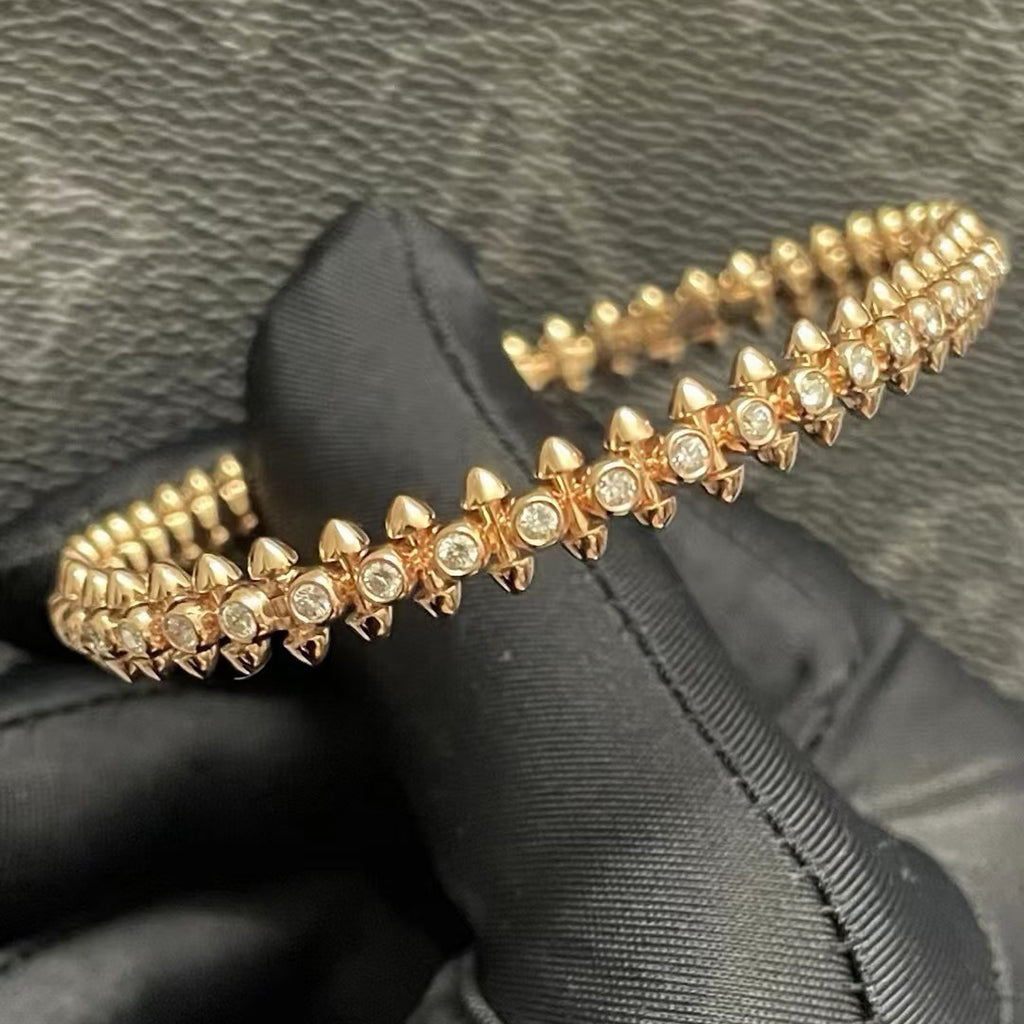 [sparkle Jewelery]CLASH  BRACELET 8MM DIAMONDS