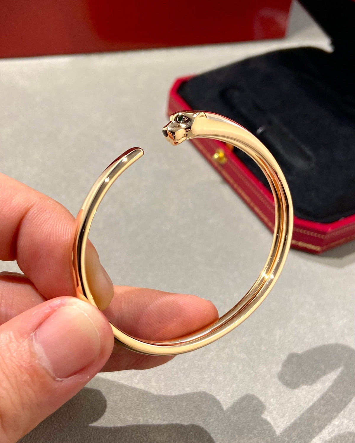 [sparkle Jewelery]PANTHERE OPEN BRACELET
