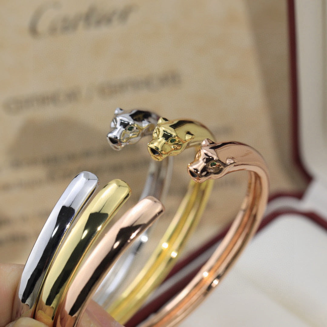 [sparkle Jewelery]PANTHERE OPEN BRACELET