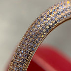 [sparkle Jewelery]PANTHERE HALF DIAMOND OPEN BRACELET