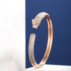 [sparkle Jewelery]PANTHERE FULL DIAMOND OPEN BRACELET