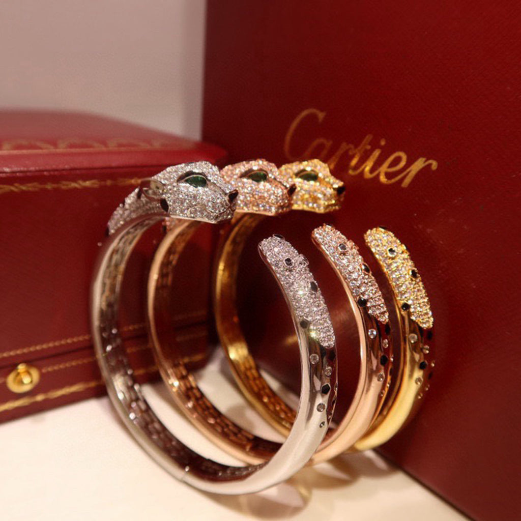 [sparkle Jewelery]PANTHERE BIG BRACELET DIAMONDS