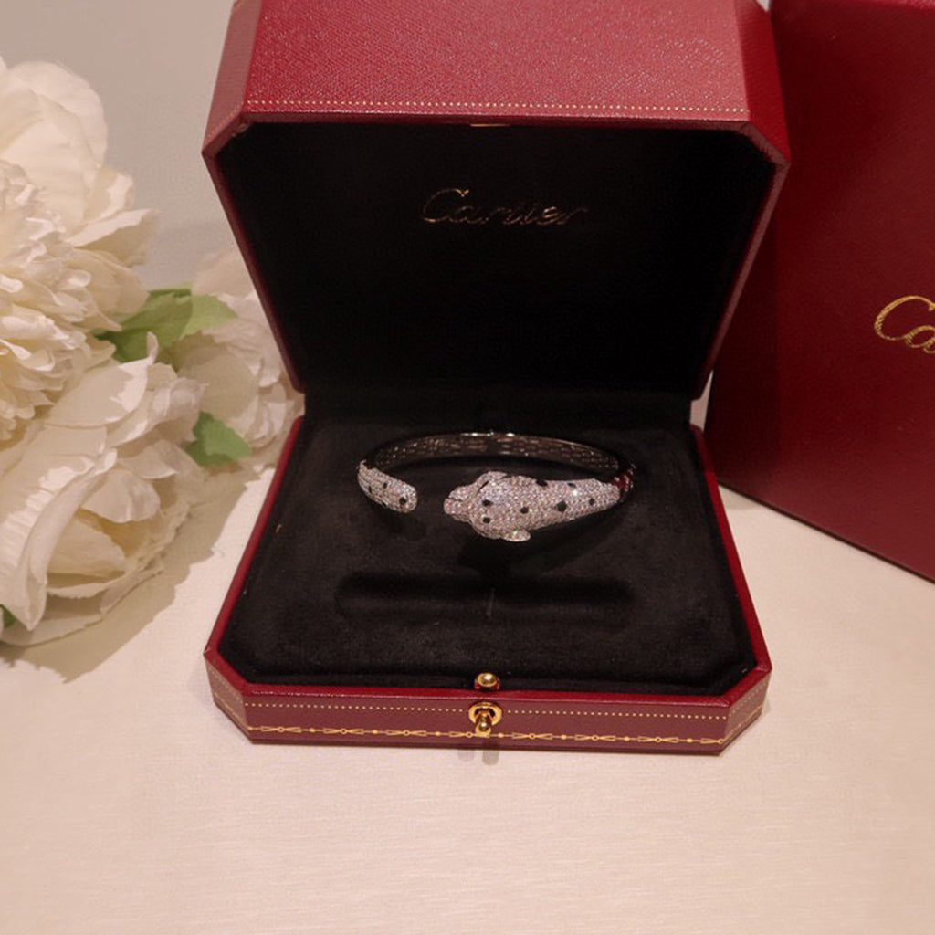 [sparkle Jewelery]PANTHERE BIG BRACELET DIAMONDS