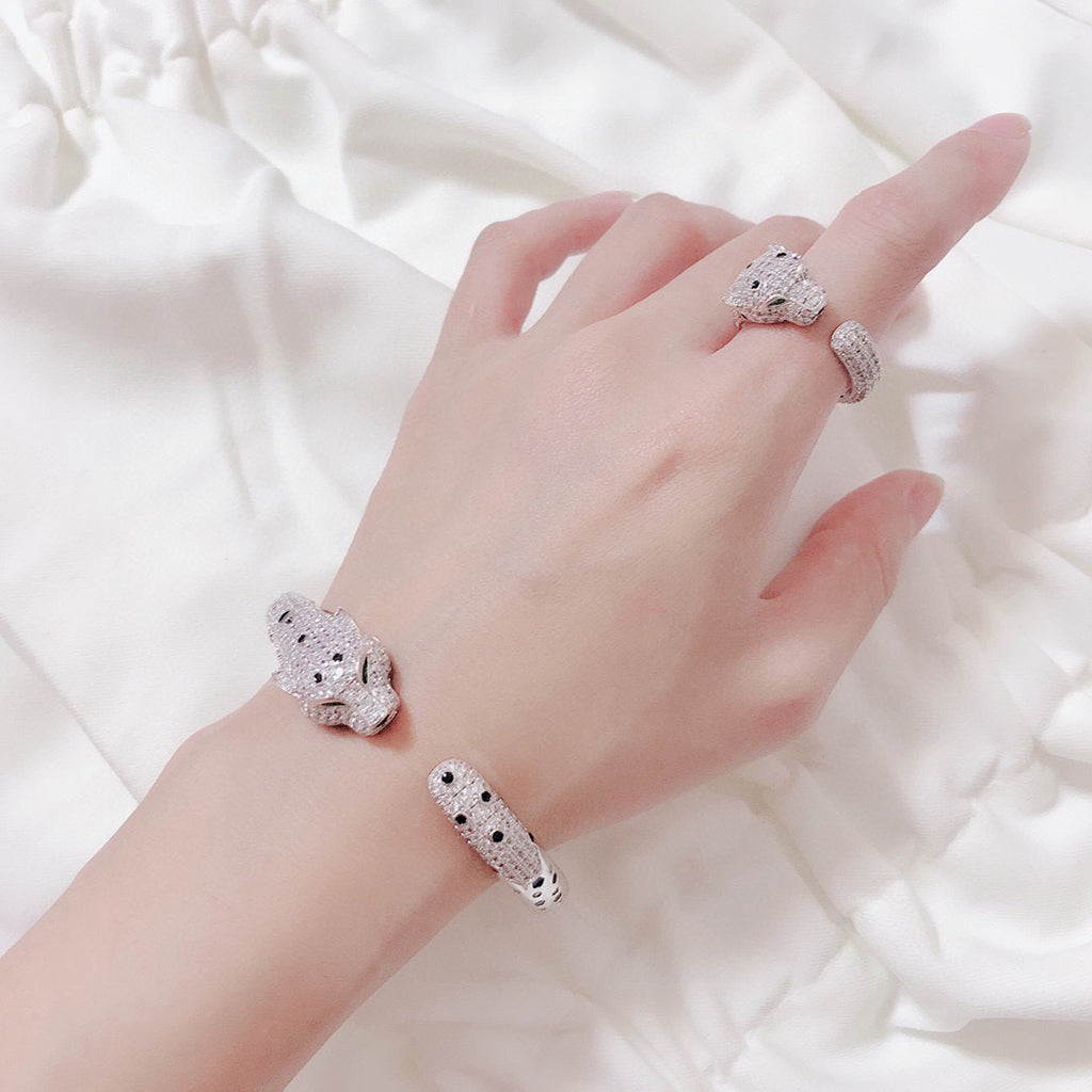 [sparkle Jewelery]PANTHERE BIG BRACELET DIAMONDS