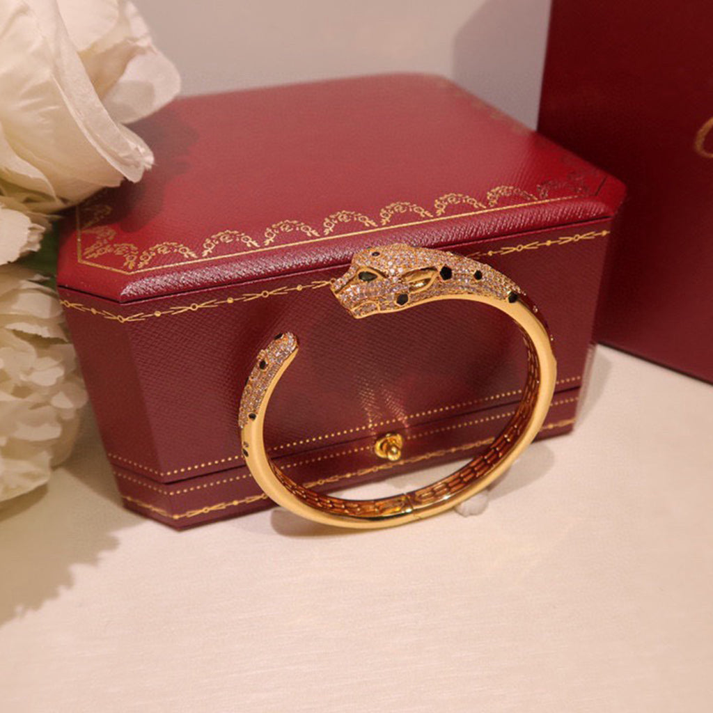 [sparkle Jewelery]PANTHERE BIG BRACELET DIAMONDS
